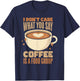 Coffee Lover | Coffee Is A Food Group Caffeine Lover Barista T-Shirt - T-Shirt | Navy