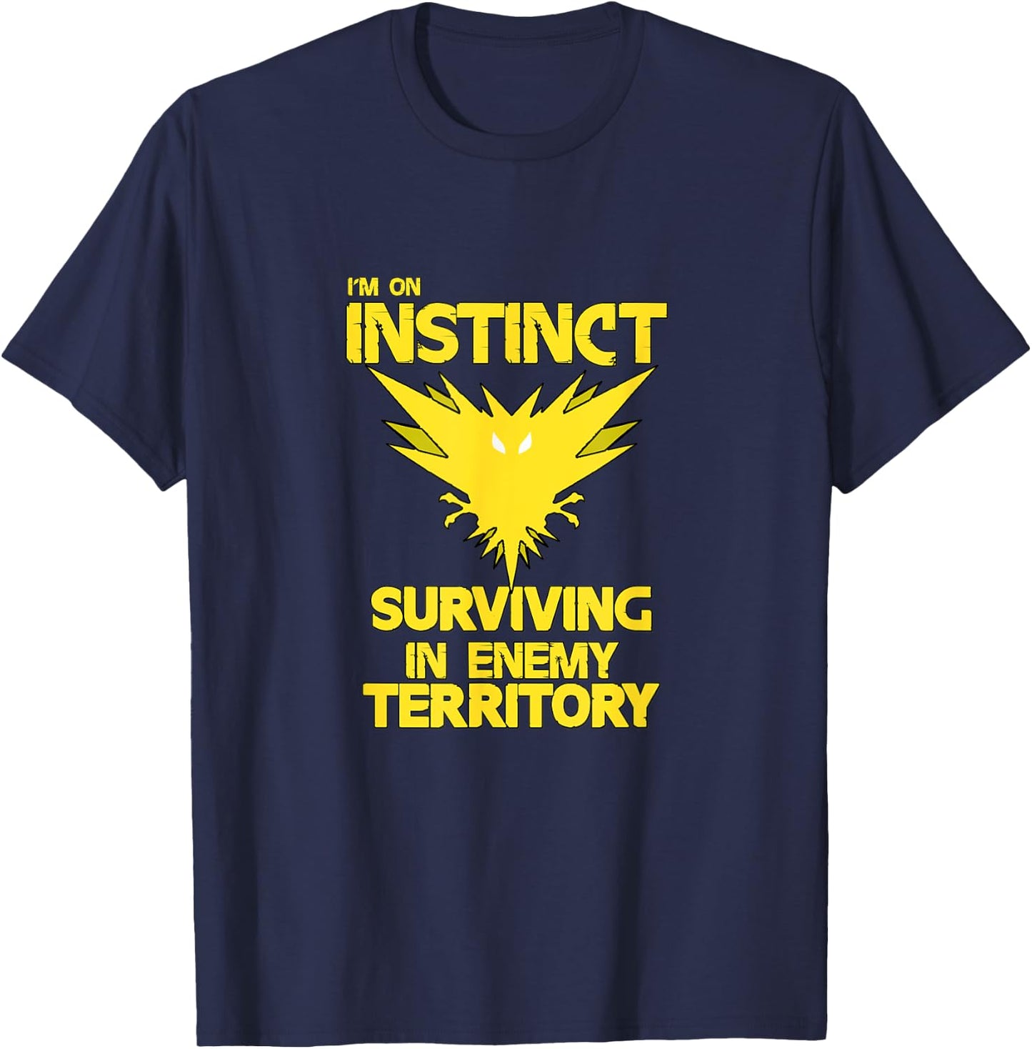 "Survivor" - - Go Instinct Team T-Shirt - T-Shirt | Navy