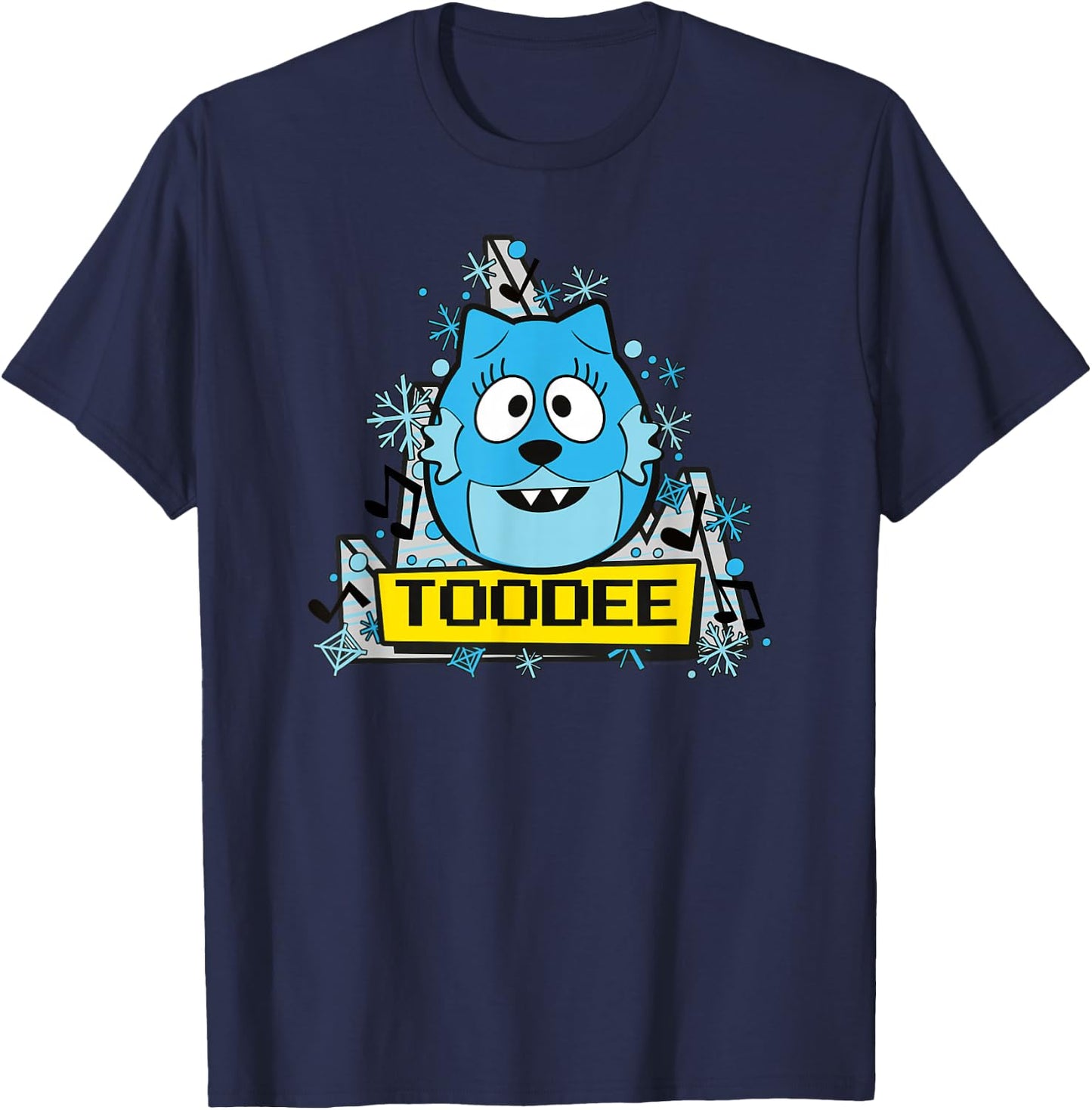 Yo Gabba Gabba - Classic Toodee 02 T-Shirt - T-Shirt | Navy