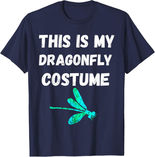 This Is My Dragonfly Costume Insect Bugs Entomology T-Shirt - T-Shirt | Navy