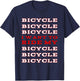 I Want to Ride My Bicycle Shirt T-Shirt - T-Shirt | Navy