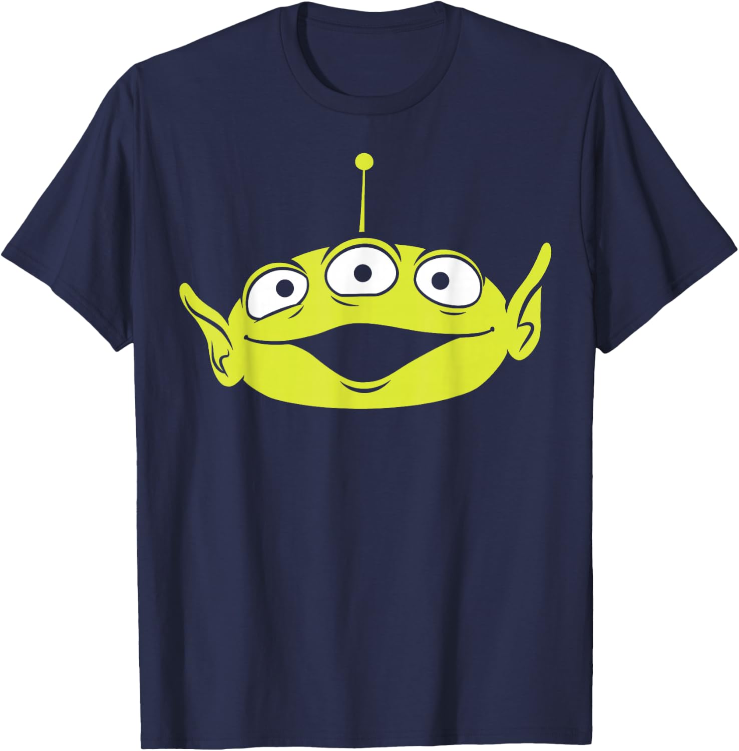 Disney Pixar Toy Story Alien Big Face T-Shirt - T-Shirt | Navy