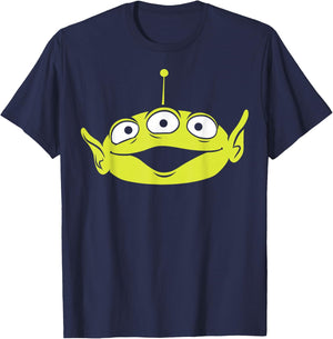 Disney Pixar Toy Story Alien Big Face T-Shirt - T-Shirt | Navy
