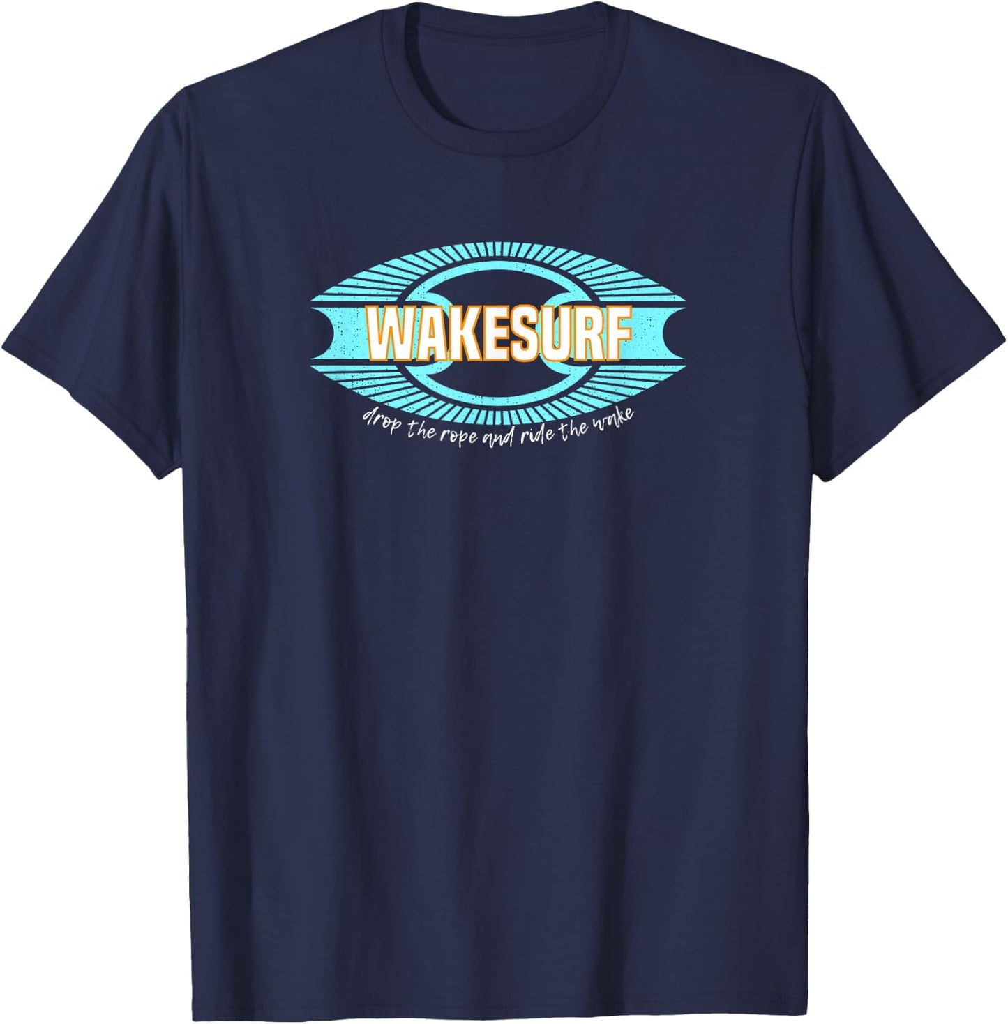 Wakesurf Boat T-Shirt - T-Shirt | Navy