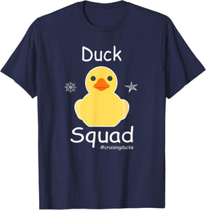 Duck Squad cruising ducks rubber cruise duck hunt T-Shirt - T-Shirt | Navy