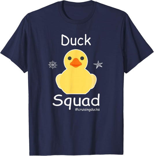 Duck Squad cruising ducks rubber cruise duck hunt T-Shirt - T-Shirt | Navy