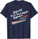 Nostalgia 80s Gift Duck Goose Distressed T-Shirt - T-Shirt | Navy
