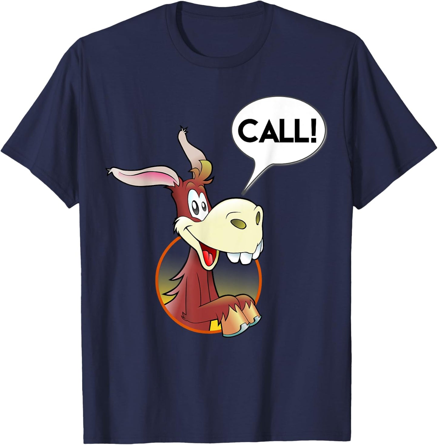 Donkey Poker Player - Funny Poker Gift T-Shirt - T-Shirt | Navy