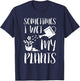 Sometimes I Wet My Plants - Gardener Gardening T-Shirt - T-Shirt | Navy