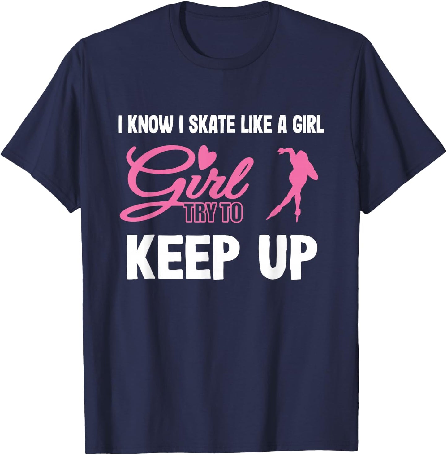 Women's Roller Blading Gift T-Shirt - T-Shirt | Navy