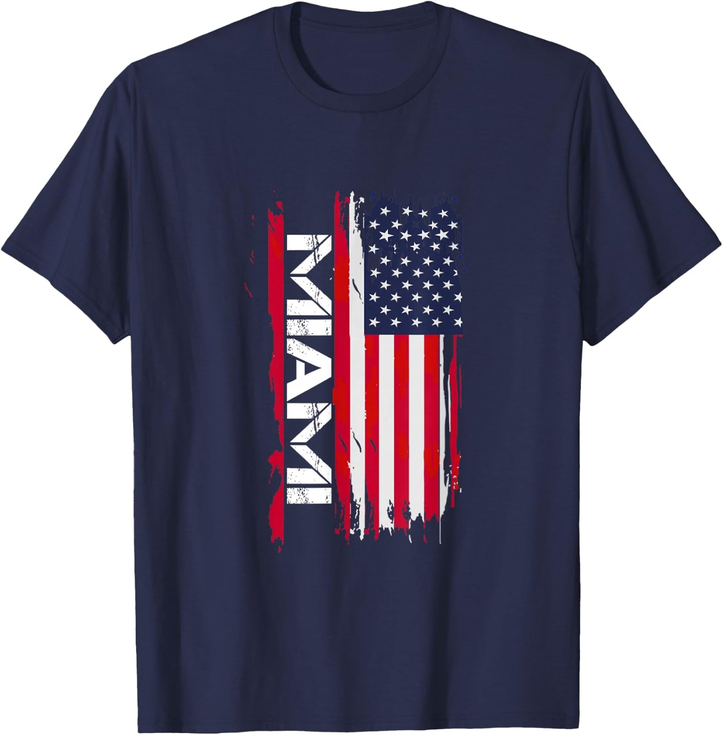Miami and T-Shirt - T-Shirt | Navy