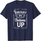 Tonight Is Bottoms Up - T shirt - Black T-Shirt - T-Shirt | Navy