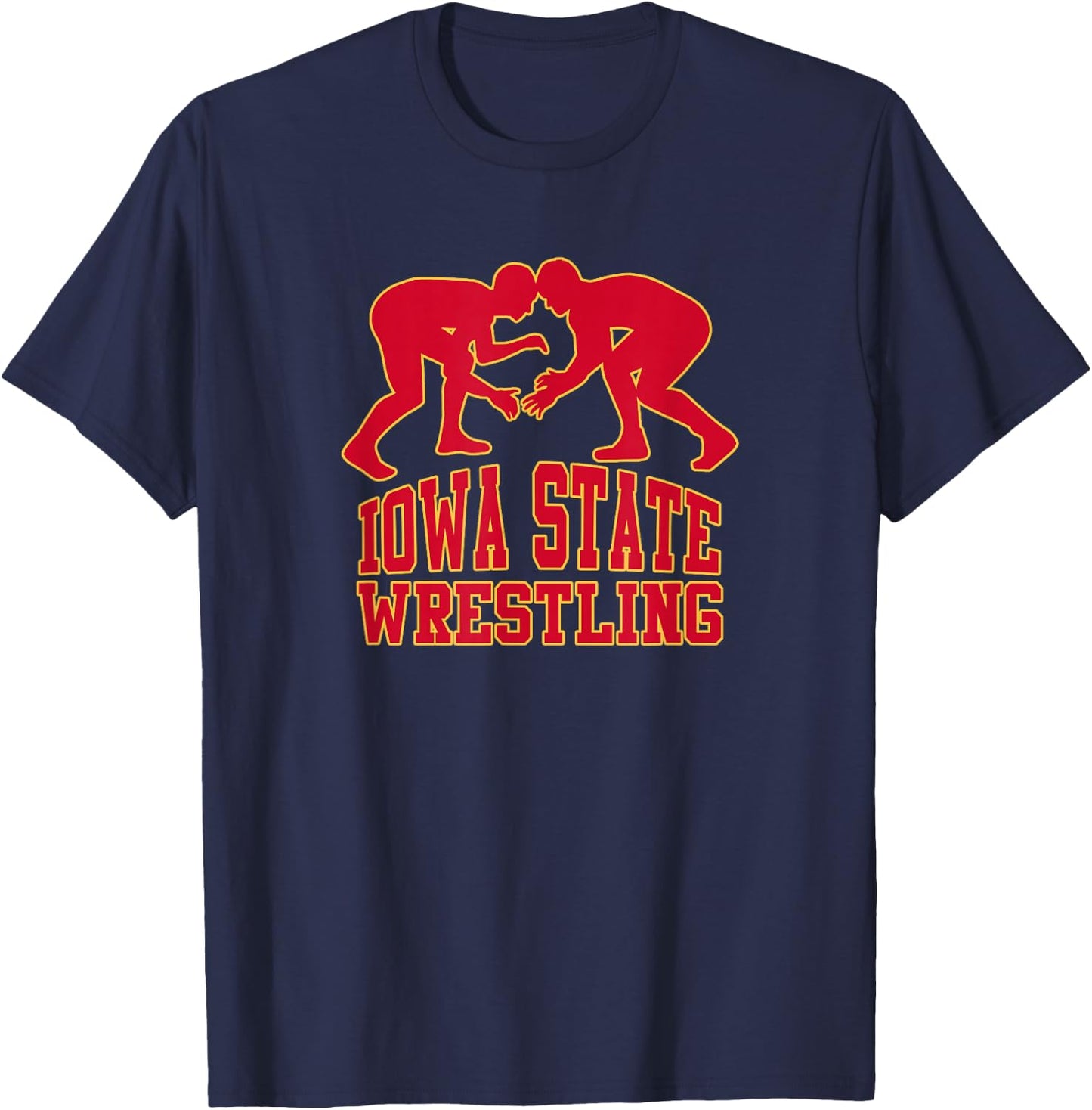 Iowa State Wrestling T-Shirt - T-Shirt | Navy