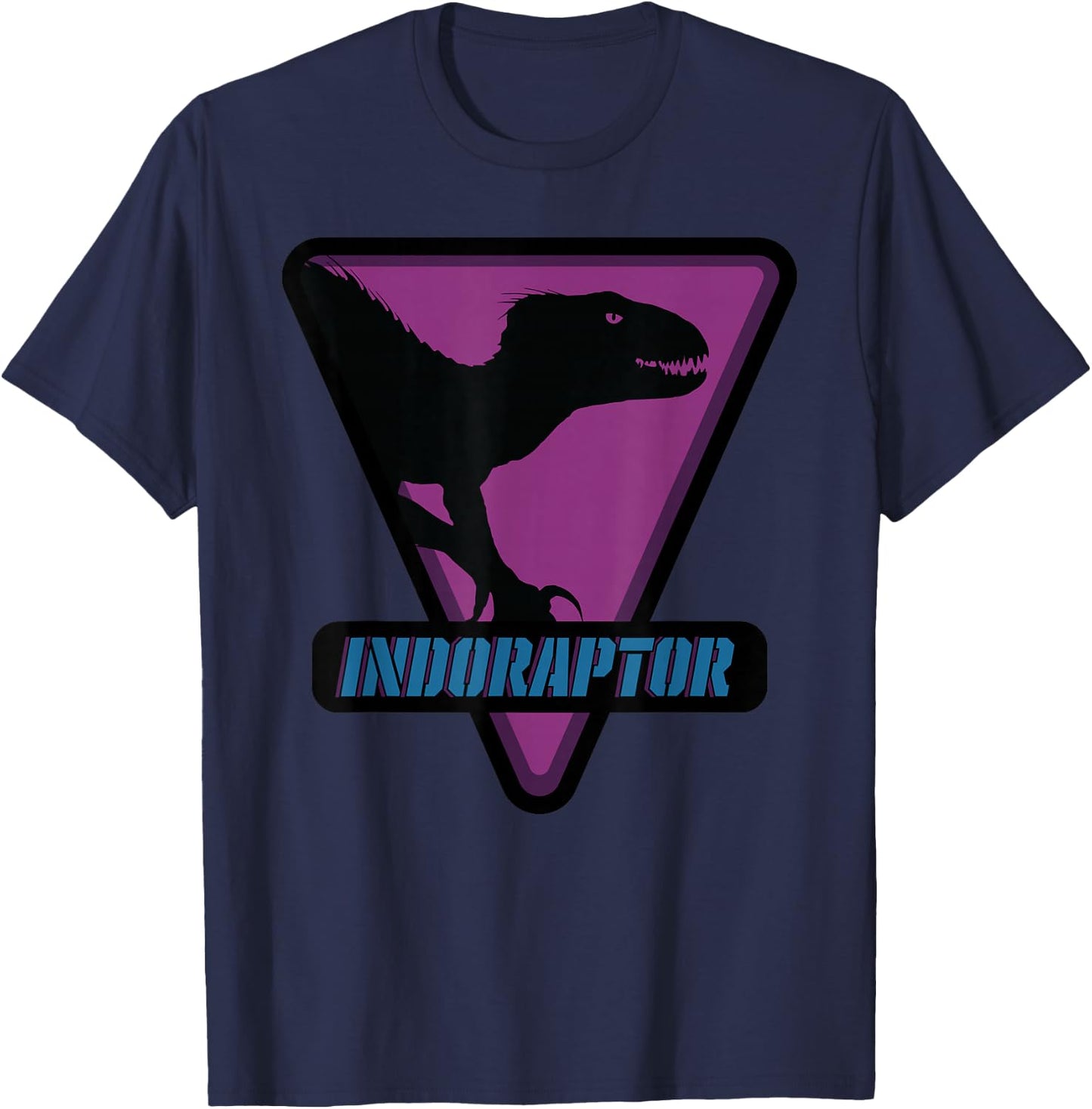 Jurassic World Fallen Kingdom: Indoraptor T-Shirt - T-Shirt | Navy