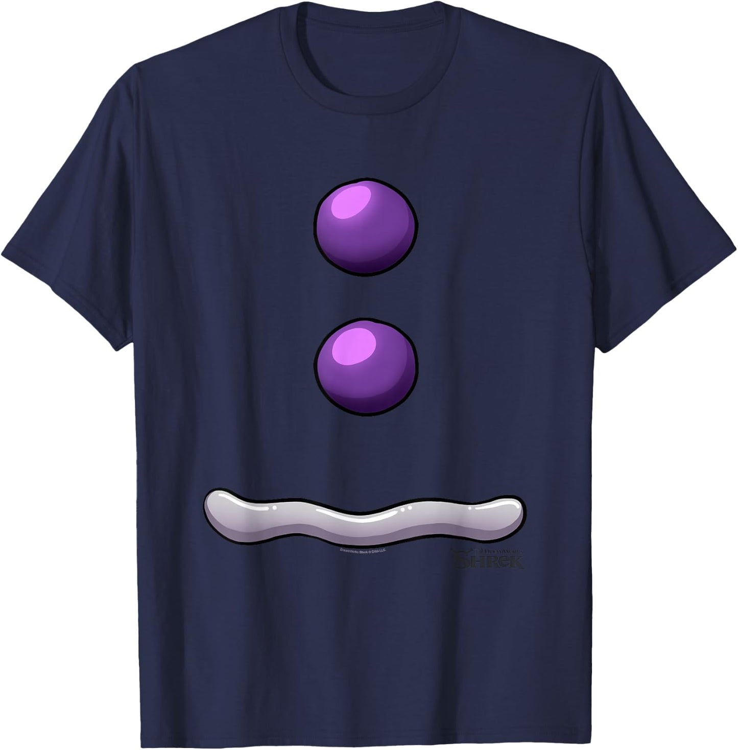 Shrek Halloween Gingy Iconic Big Chest Costume T-Shirt - T-Shirt | Navy