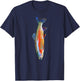 Rainbow Trout Fish T-Shirt - T-Shirt | Navy