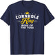 Cornhole King BOSS OF THE TOSS Cornhole Gift T-Shirt - T-Shirt | Navy