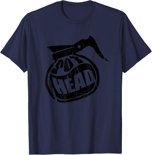 I Need Coffee Pot Head design For Coffee Lovers T-Shirt - T-Shirt | Navy