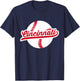 Cincinnati Baseball Vintage Ohio Pride Love City Red T-Shirt - T-Shirt | Navy