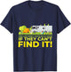 Kids Won't Move Back Home if Can't Find It Funny RV Camping T-Shirt - T-Shirt | Navy