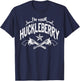 I'm Your Huckleberry (Vintage Distressed Look) T-Shirt - T-Shirt | Navy