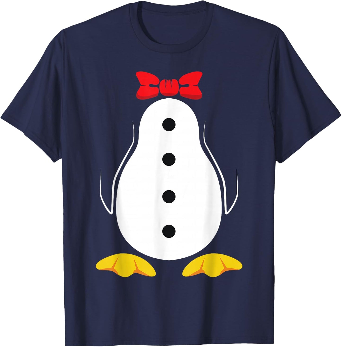 Penguin Kids Halloween Costume Design for Boys Girls T-Shirt - T-Shirt | Navy