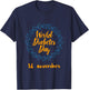 World Diabetes Day T-Shirt - T-Shirt | Navy