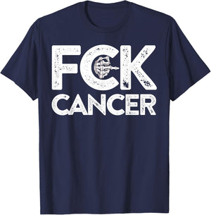 Fuck Cancer - Fuck Cancer T-Shirt - T-Shirt | Navy