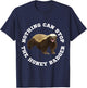 Funny Honey Badger Crazy Nasty Badger Fun Meme T-Shirt - T-Shirt | Navy