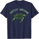 Cool Turtle Shirt Shop Turtley Awesome - Funny Turtle Pun - Blue, Small T-Shirt - T-Shirt | Navy
