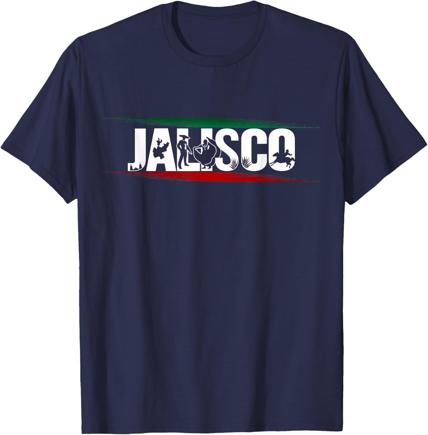 Jeyfel . Jalisco, Mexico. Mexican . T-Shirt - T-Shirt | Navy