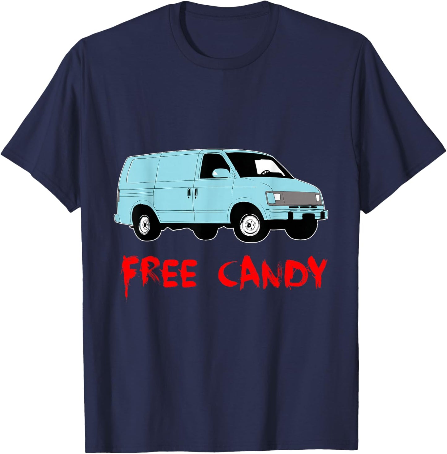 Free Candy Van T-Shirt - T-Shirt | Navy