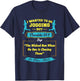 I Wanted To Go Jogging But Proverbs 28 1 T-Shirt - T-Shirt | Navy