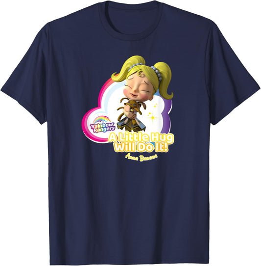 Rainbow Rangers Anna Banana "A Little Hug" T-Shirt - T-Shirt | Navy