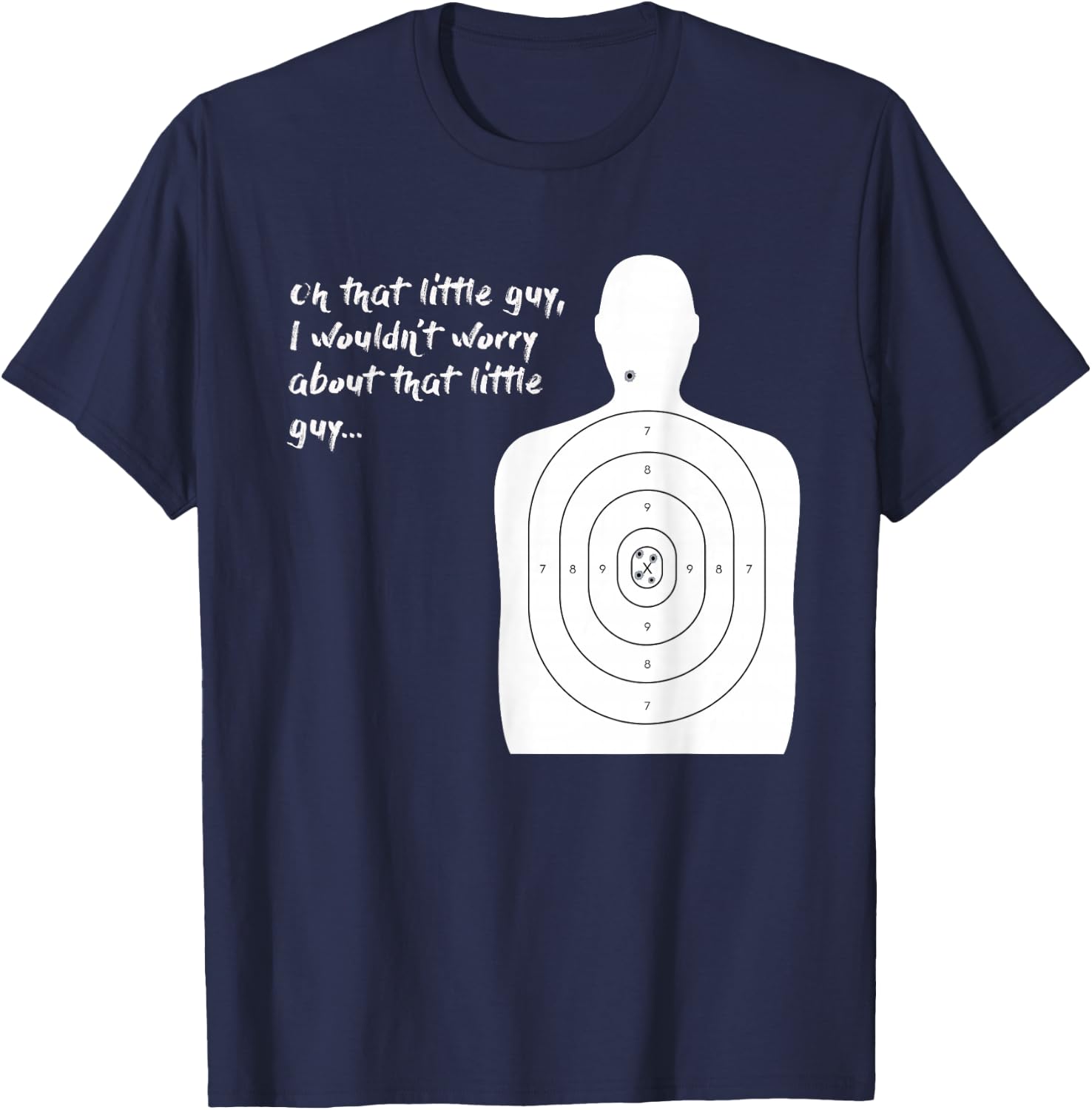That Little Guy LEO State Trooper Gun Range Super T-Shirt - T-Shirt | Navy