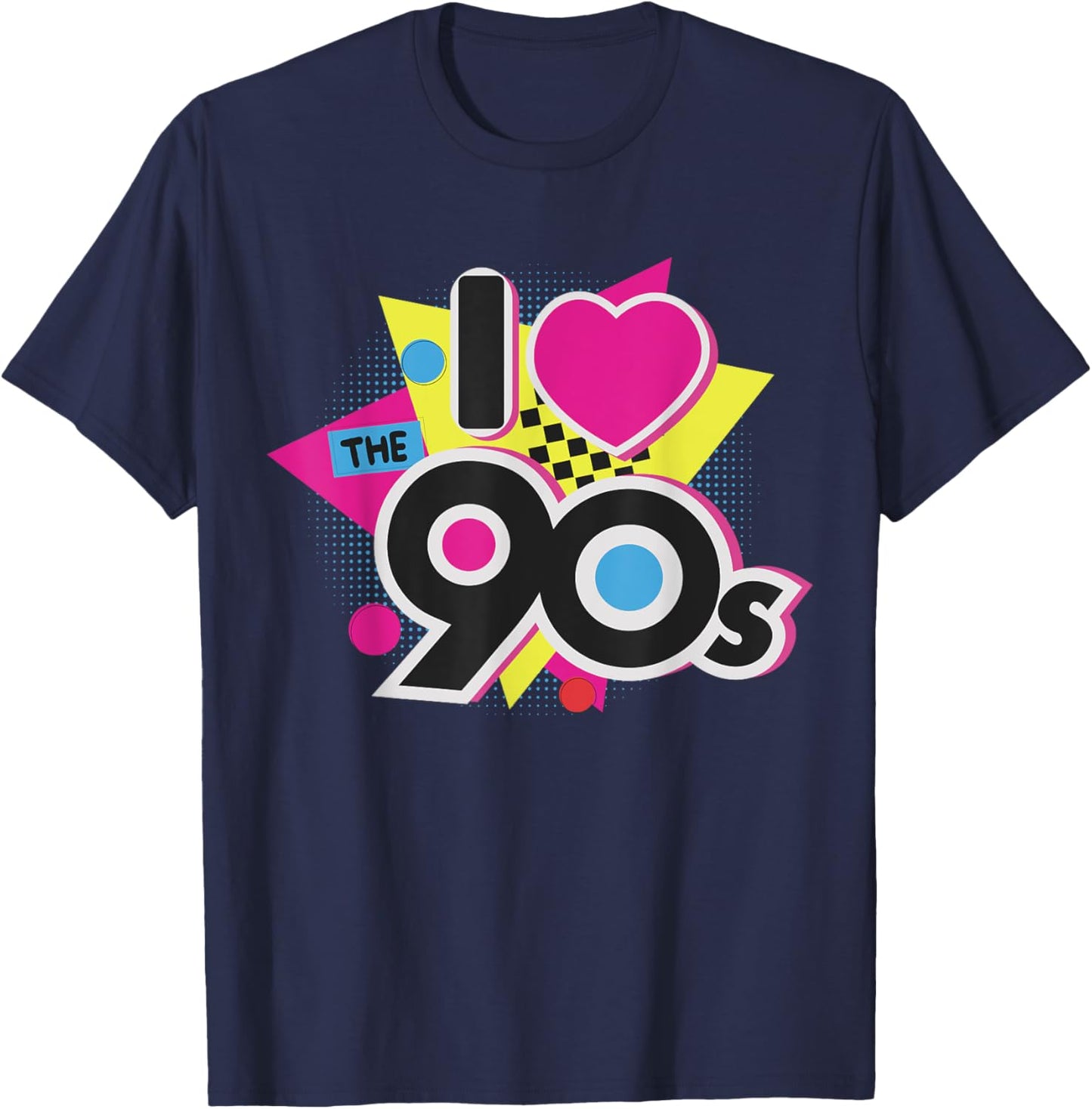I Love The 90s T-Shirt - T-Shirt | Navy