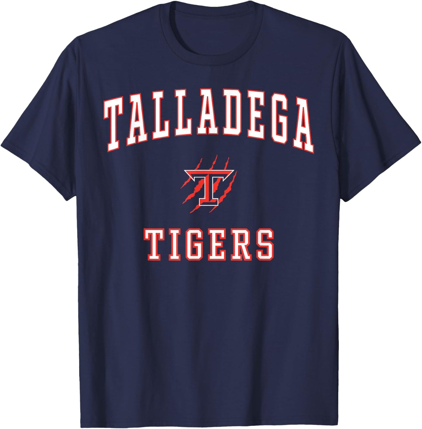 Talladega High School Tigers C1 T-Shirt - T-Shirt | Navy