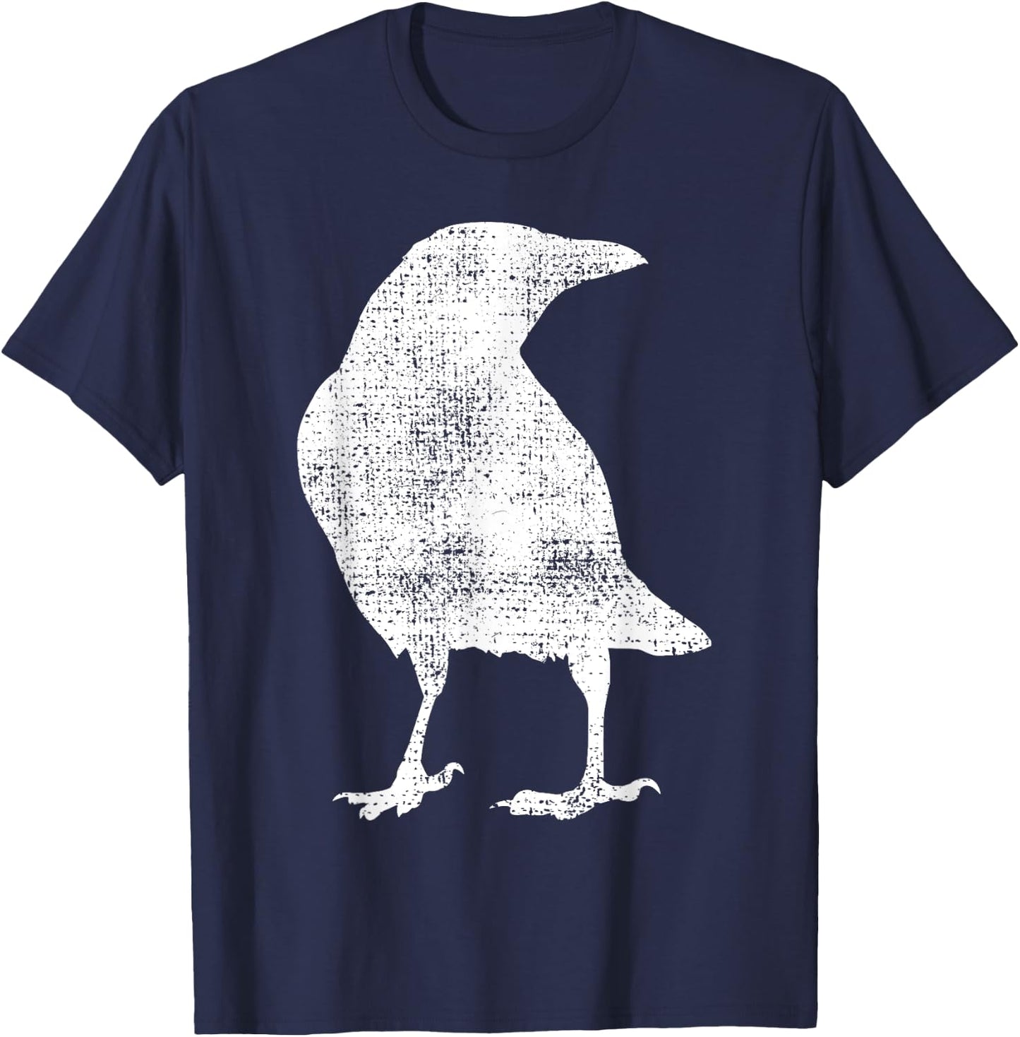 Crow Raven Bird Lover T-Shirt - T-Shirt | Navy