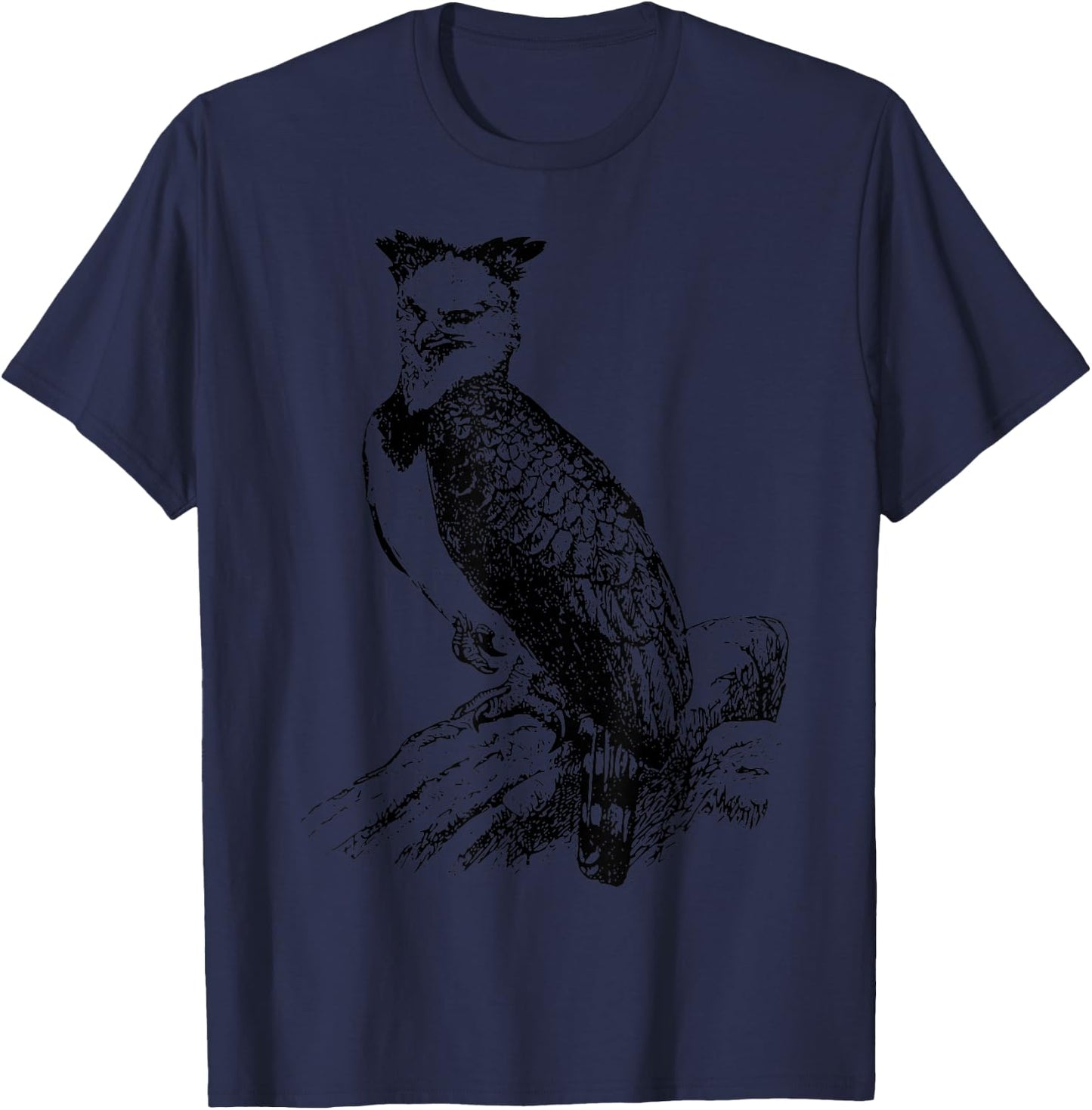 Harpy Eagle Shirt Harpy Eagle Bird Ornithology T-Shirt - T-Shirt | Navy