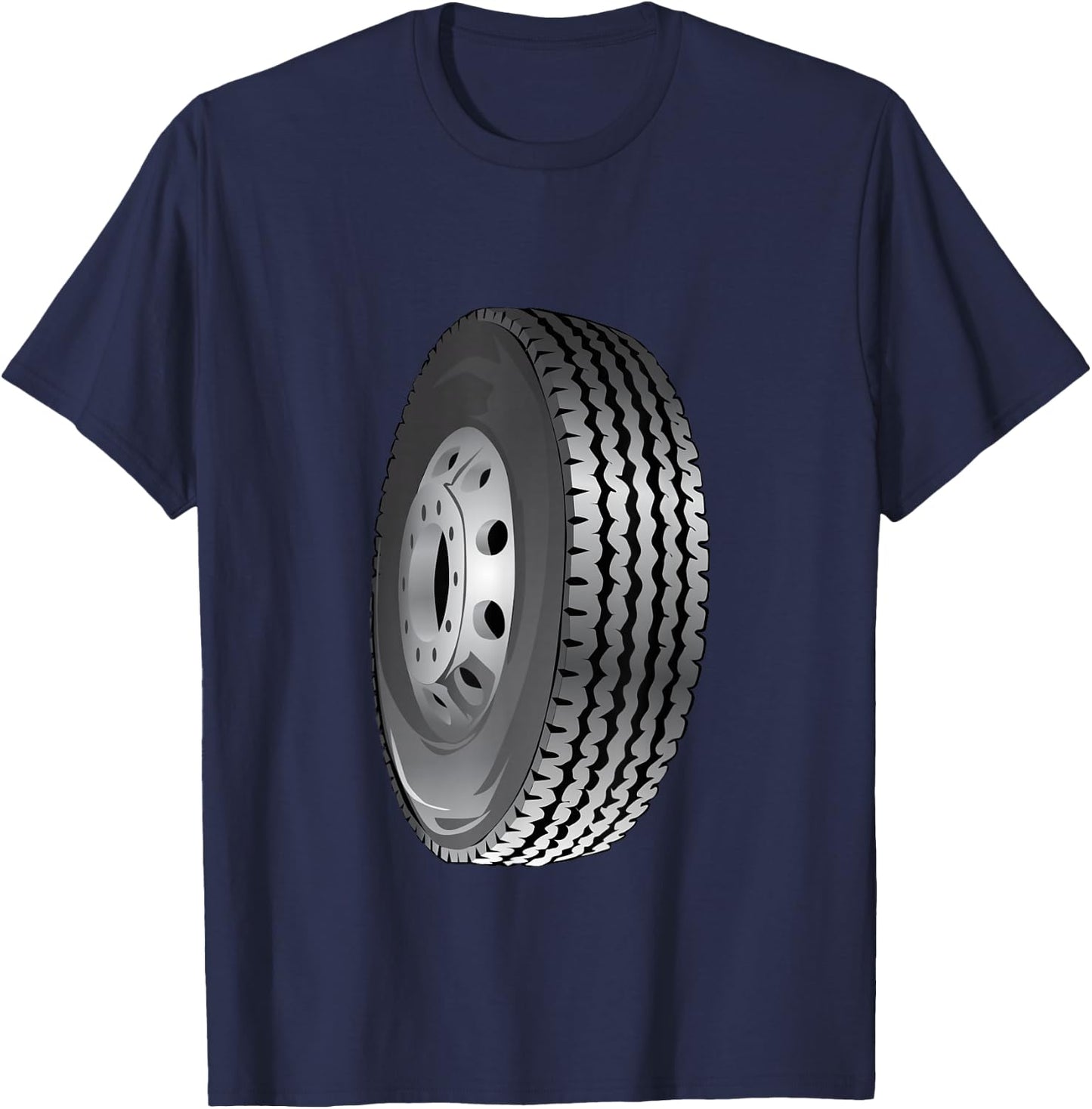 Big Huge Tire T-Shirt - T-Shirt | Navy