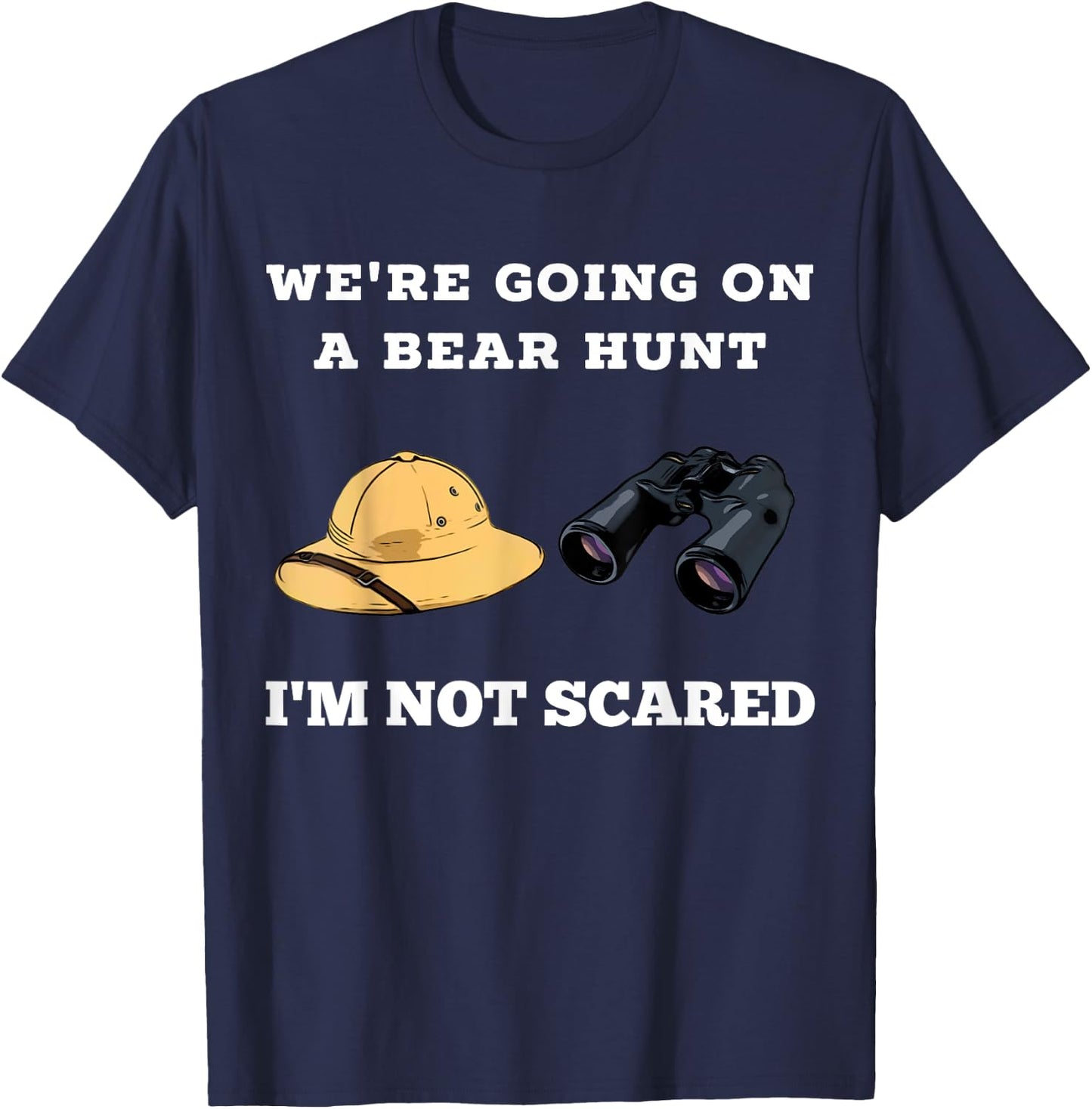 Going on a Hunt For Bears Gear Cute Kids T-Shirt - T-Shirt | Navy