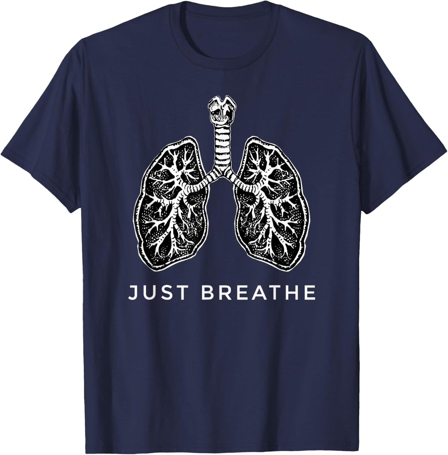 Just Breathe Shirt T-Shirt - T-Shirt | Navy