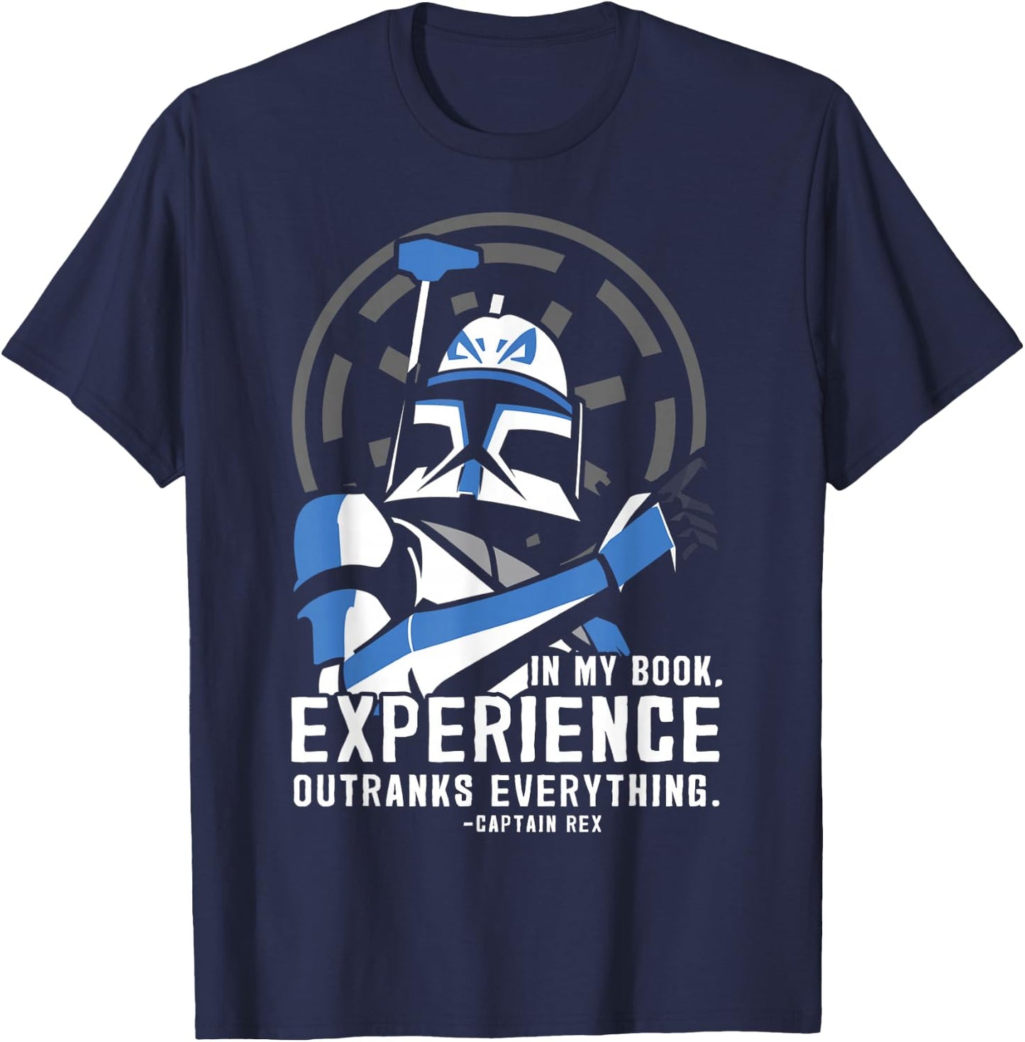 Star Wars Clone Wars Captain Rex Experience Graphic T-Shirt - T-Shirt | Navy