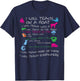 I Will Teach on a Boat A Goat I Will Teach Everywhere T-Shirt - T-Shirt | Navy