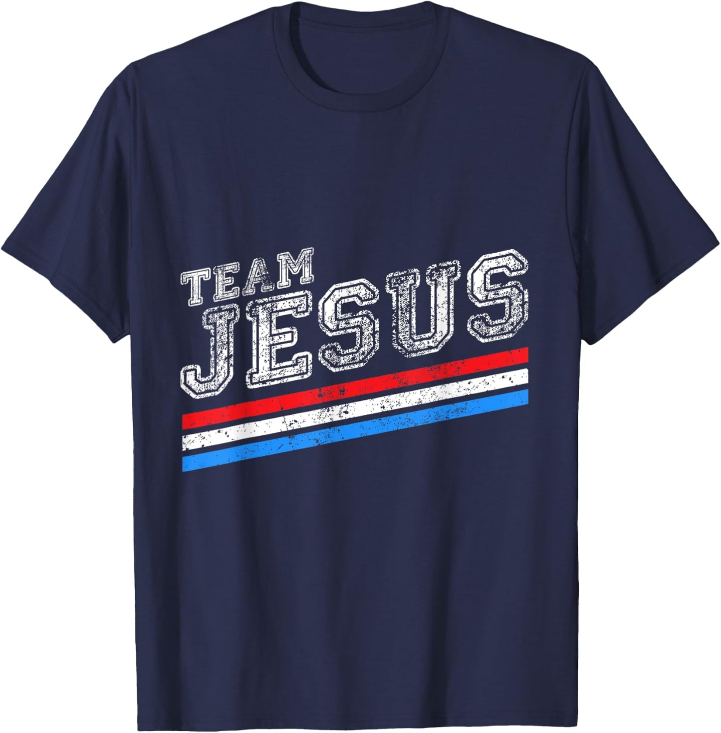 Christian - Team Jesus - Jesus Shirts T-Shirt - T-Shirt | Navy