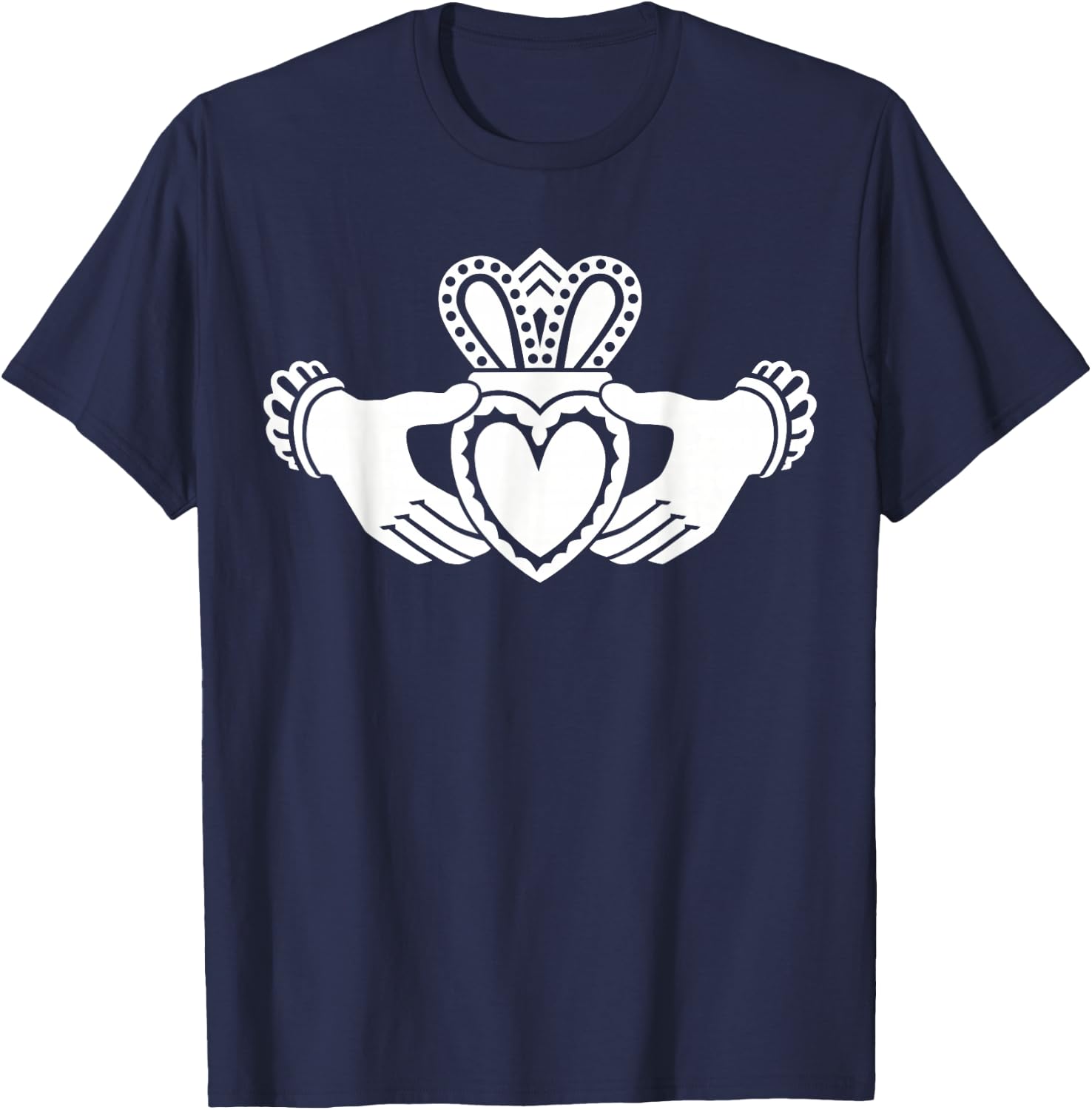 Celtic claddagh T-Shirt - T-Shirt | Navy