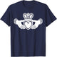 Celtic claddagh T-Shirt - T-Shirt | Navy
