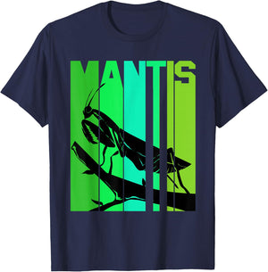 Praying Mantis T-Shirt - T-Shirt | Navy