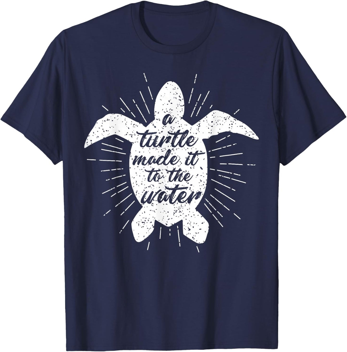 WoW A Turtle Made It To the Water Alliance T-Shirt - T-Shirt | Navy