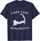 Cape Cod Map T Shirt T-Shirt - T-Shirt | Navy